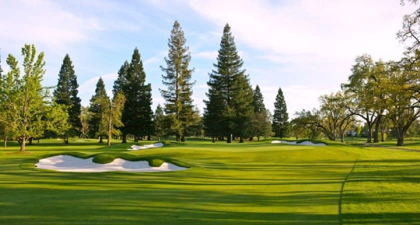 Amateur players Tour at Silverado North Napa California