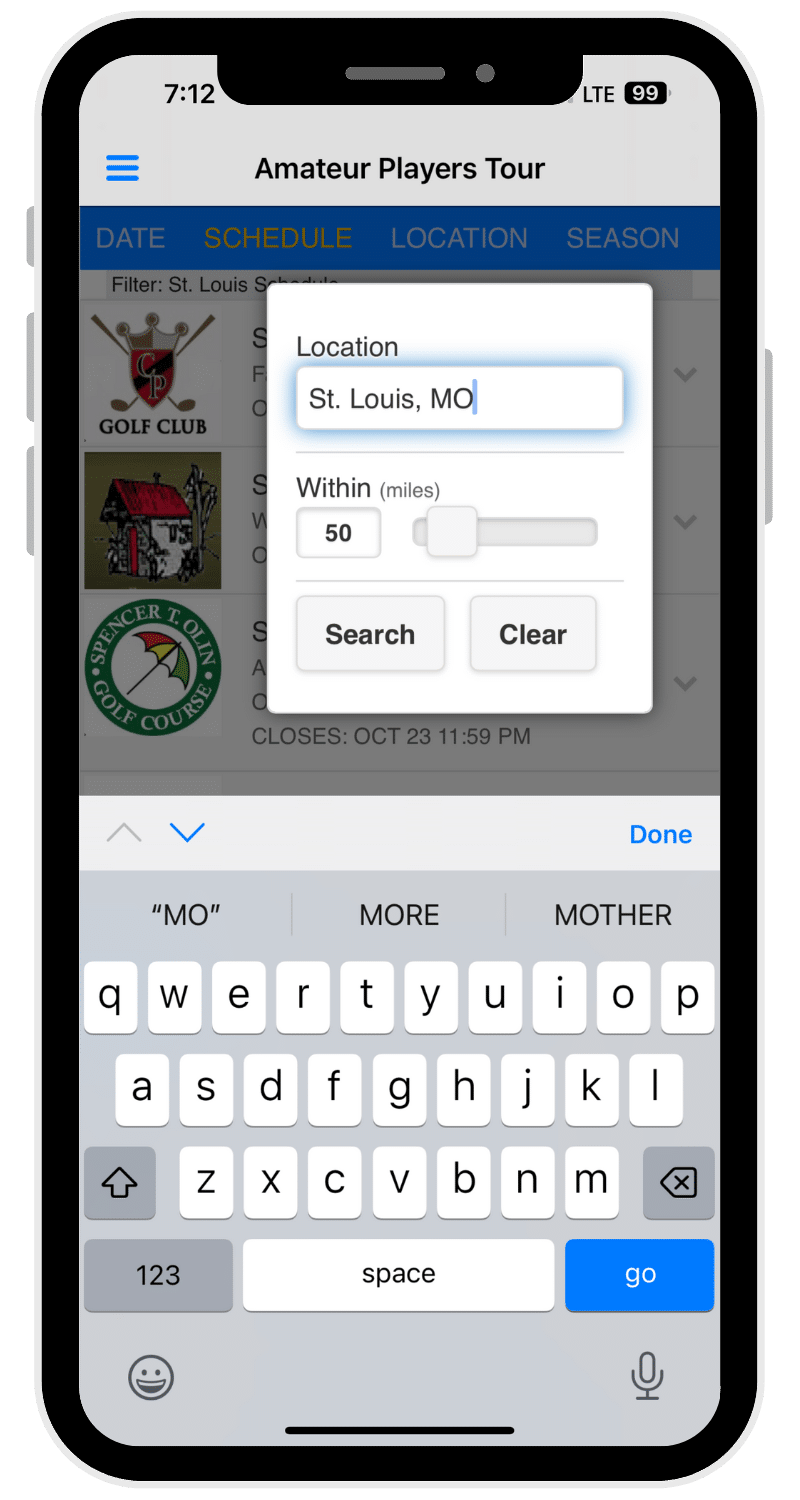 Amateur Players Tour Mobile App | Download The Apt App Today!