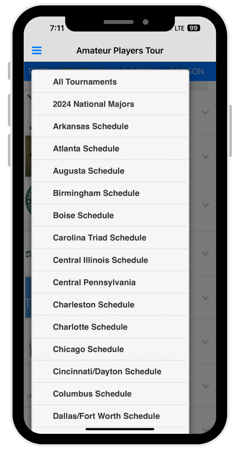 Amateur Players Tour Mobile App | Download The Apt App Today!