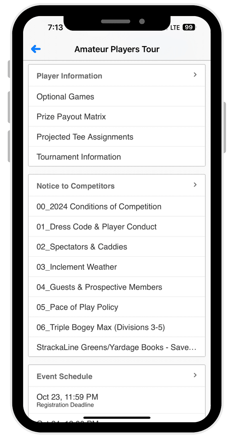 Amateur Players Tour Mobile App | Download The Apt App Today!